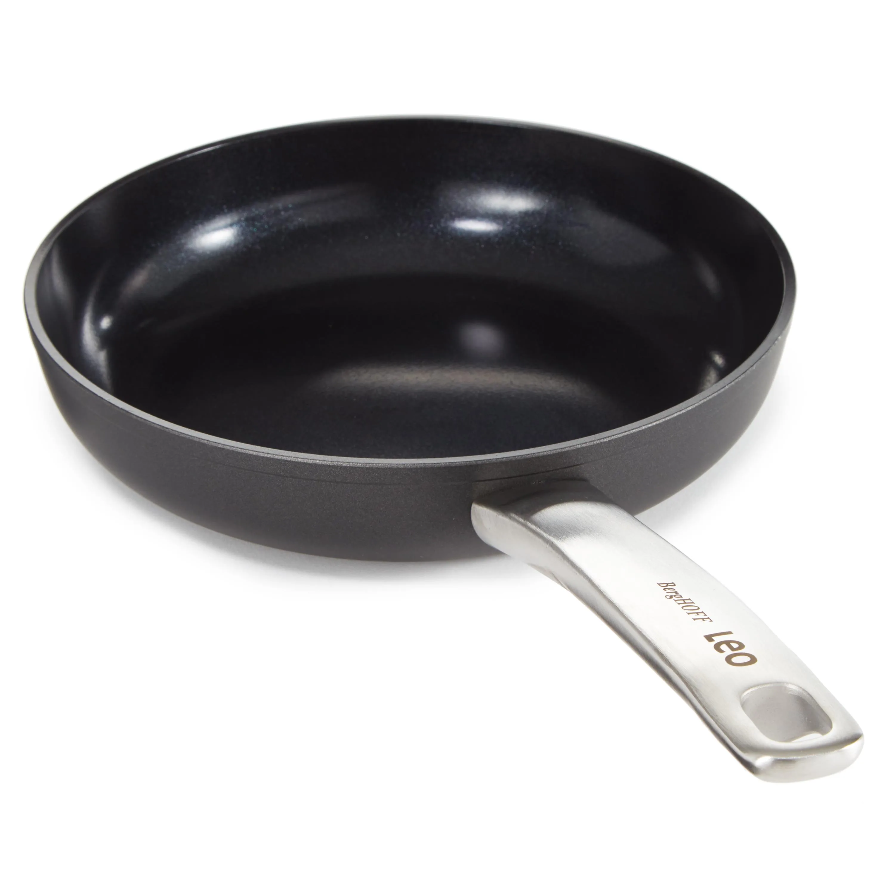 BergHoff Leo Graphite 8" Recycled Alum Ceramic Ns Fry Pan