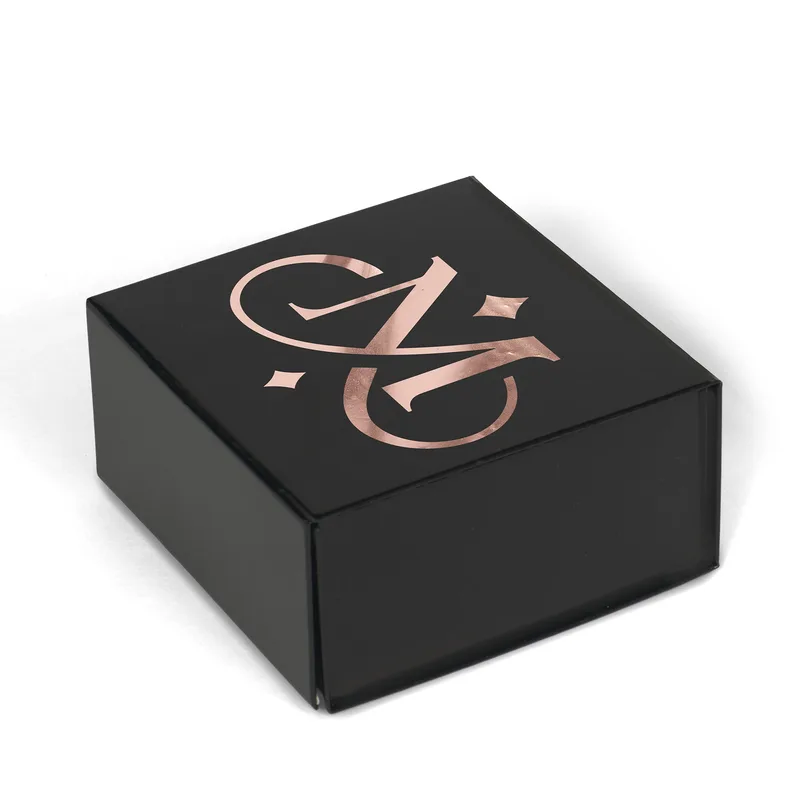 Maria - Magnetic Gift Box - Foil Print (4 1/8" x 4" x 2")