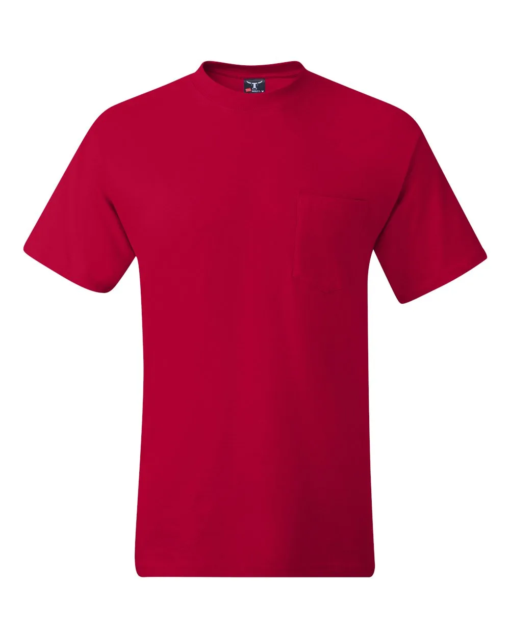 Hanes® Men's Beefy-T® Pocket T-Shirt view 7