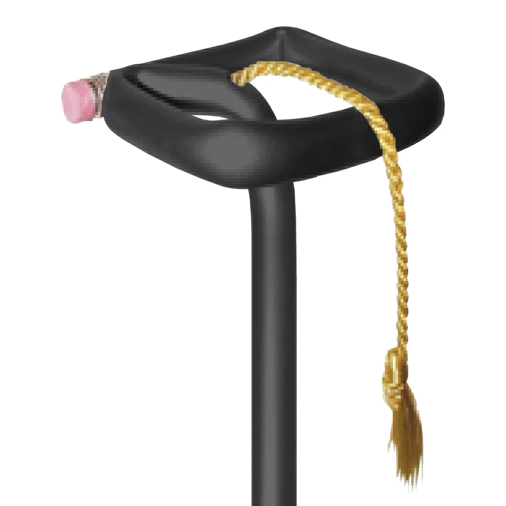 Grad Cap Bentcil, Bent #2 Pencil