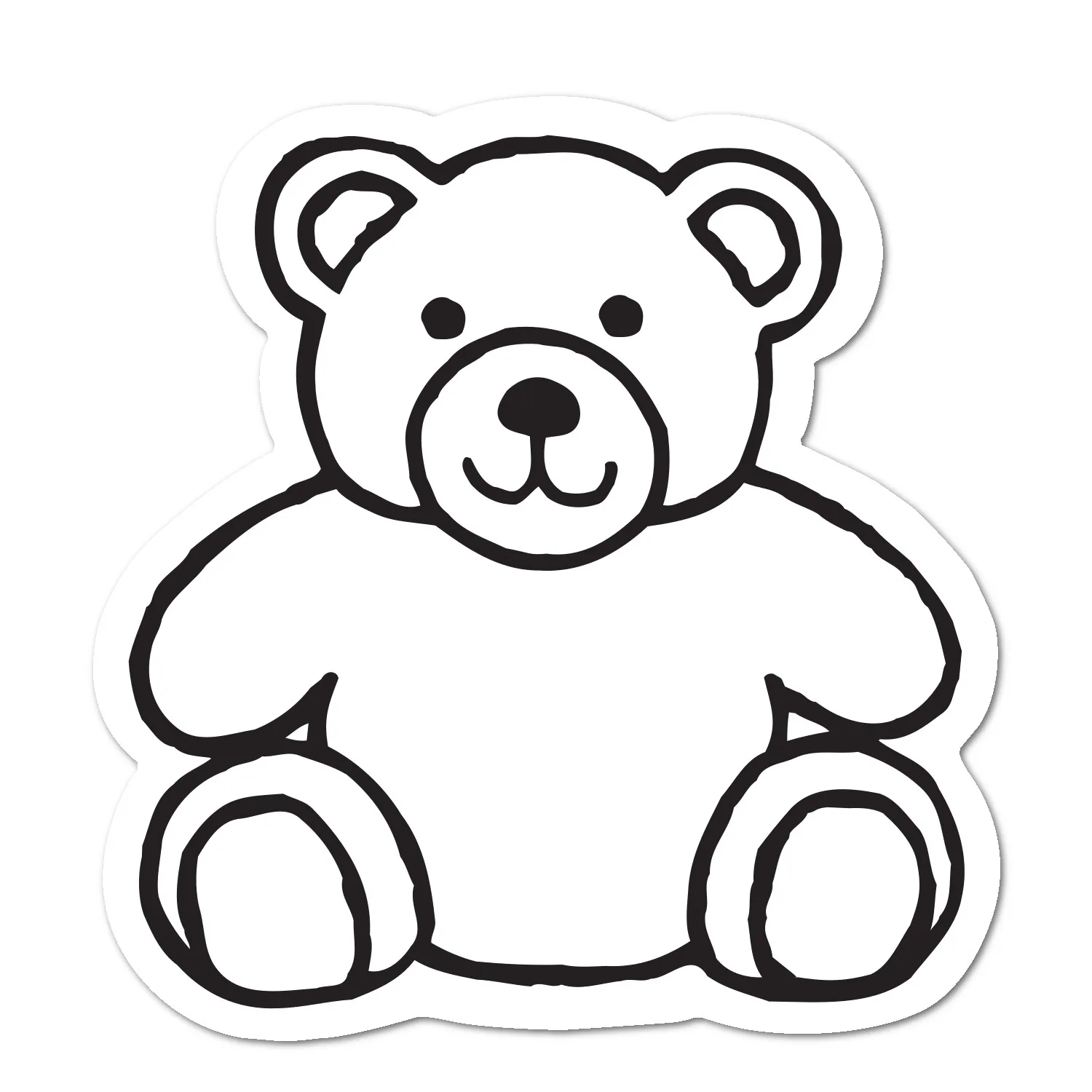 Jumbo Teddy Bear view 2