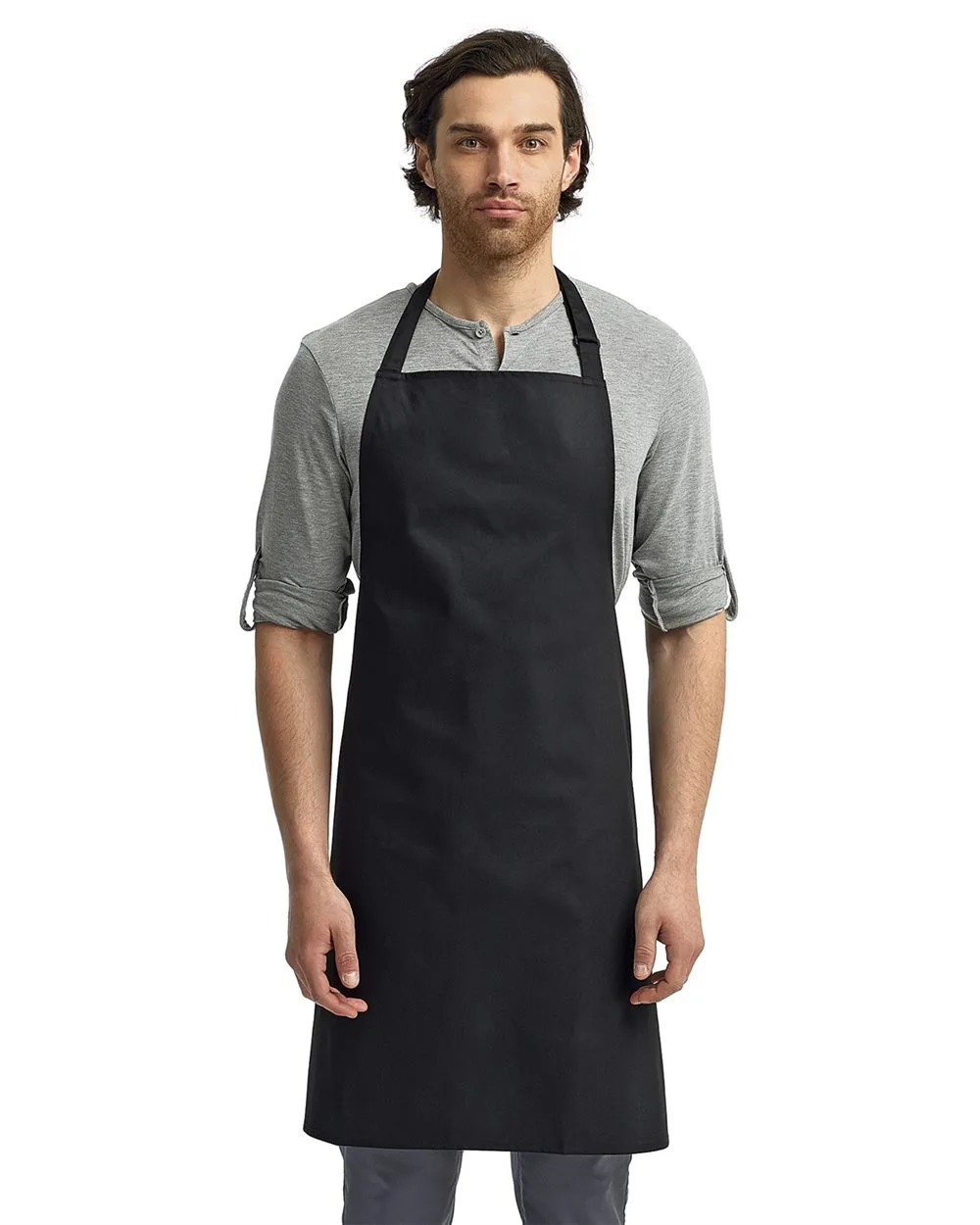 Artisan Collection by Reprime® Unisex 'Colors' Recycled Bib Apron view 2