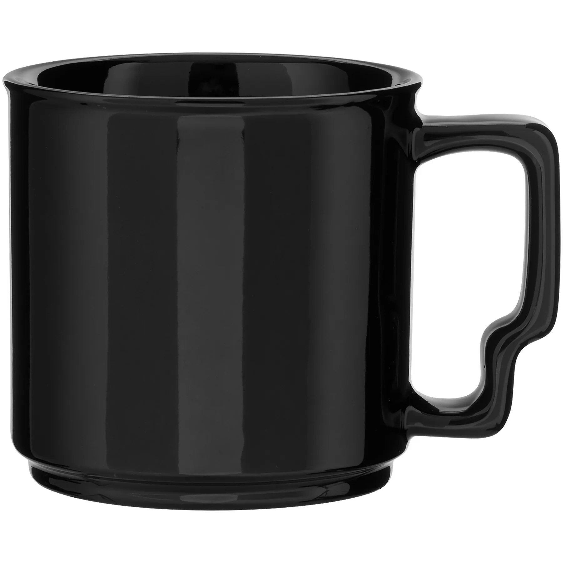 13 oz Quarry Ceramic Mug (Black) view 2