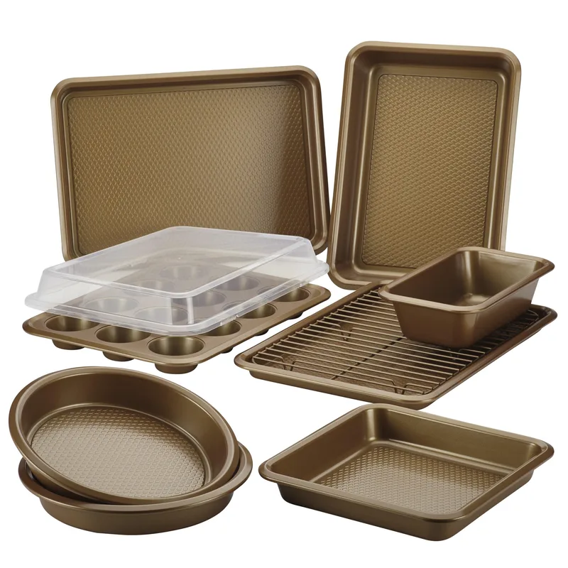 Ayesha Curry 10 Piece Copper Bakeware Set