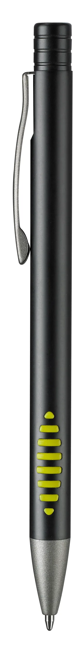 Black Barrel W/Yellow Blank Side View
