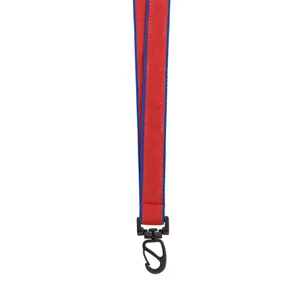 3/4" Woven Text Lanyard (QuickShip) 5-6 Weeks view 2