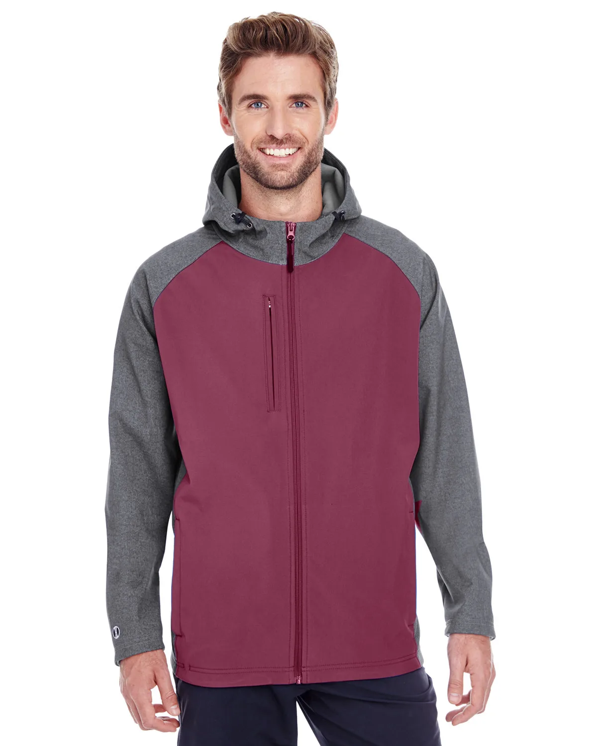 Holloway Men's Raider Soft Shell Jacket view 2