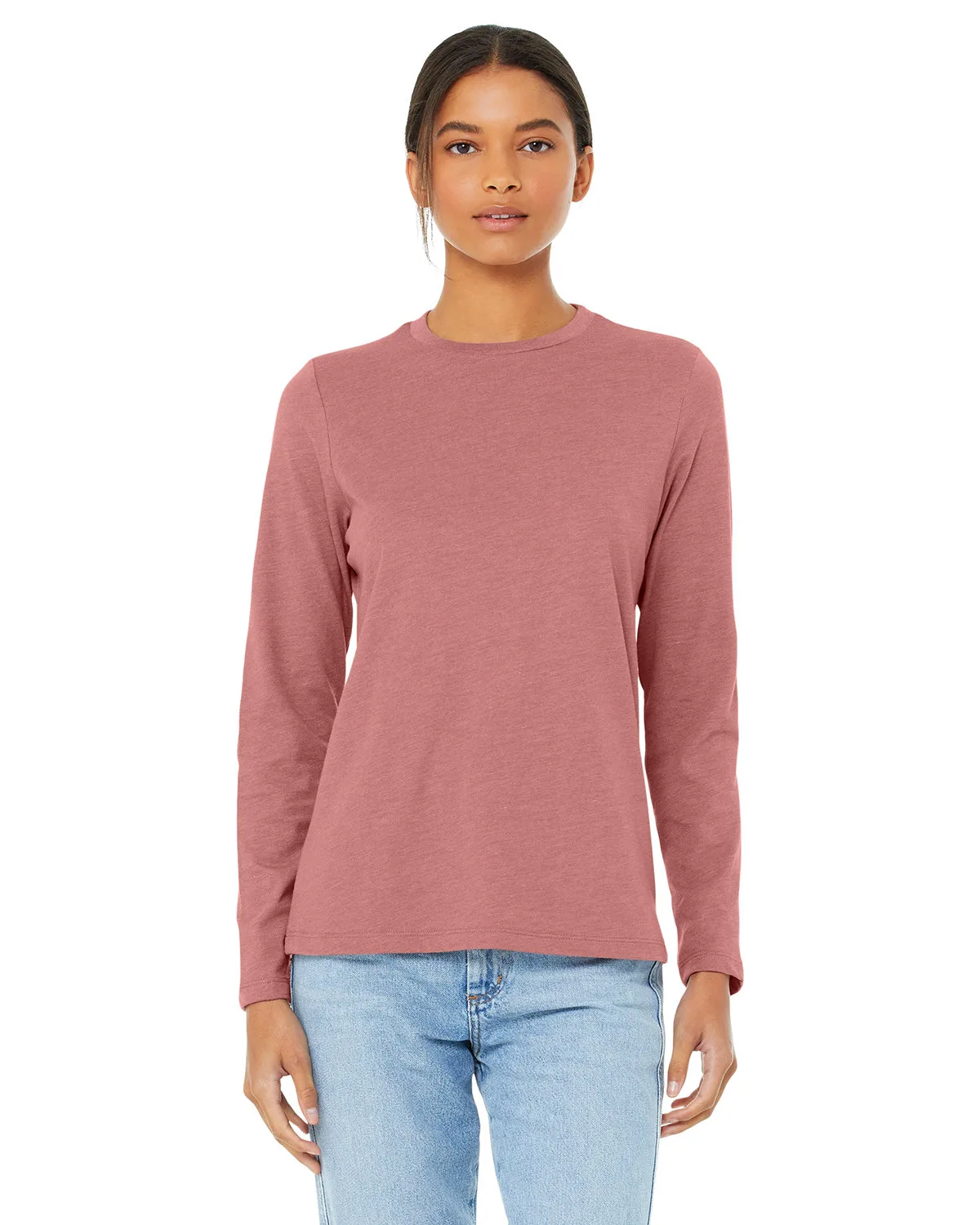 BELLA+CANVAS Ladies' Jersey Long-Sleeve T-Shirt view 7