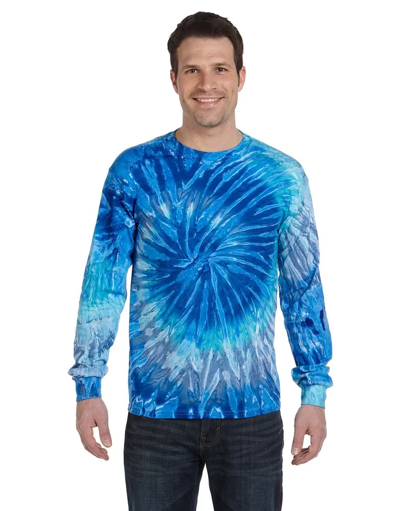 Tie-Dye Adult Long-Sleeve T-Shirt view 2
