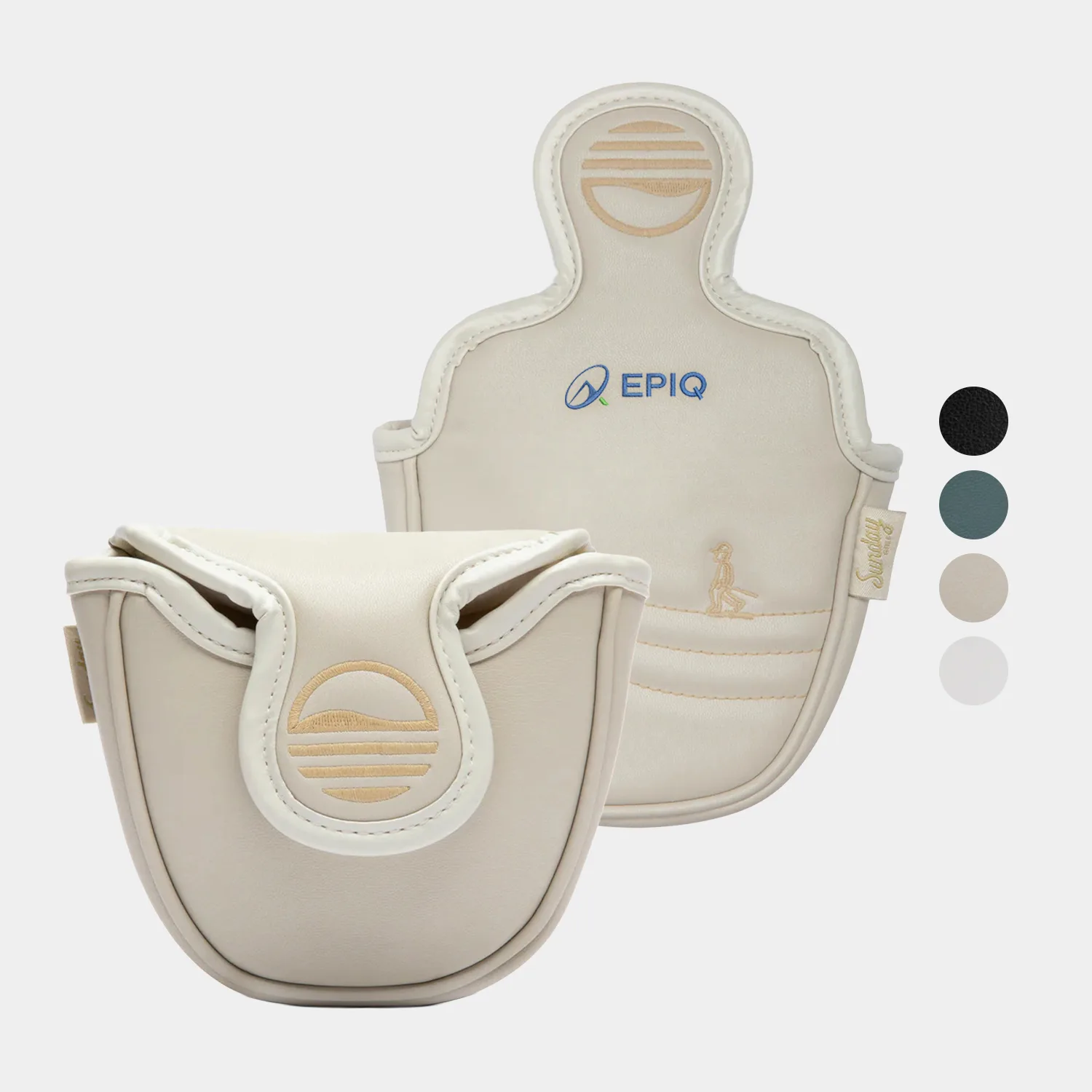 Sunday Golf® Mallet Putter Headcover with Magnetic Closure