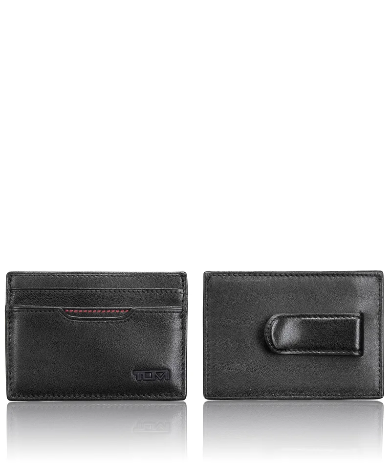 TUMI™ Delta Money Clip Card Case Wallet w/Tumi ID Lock™