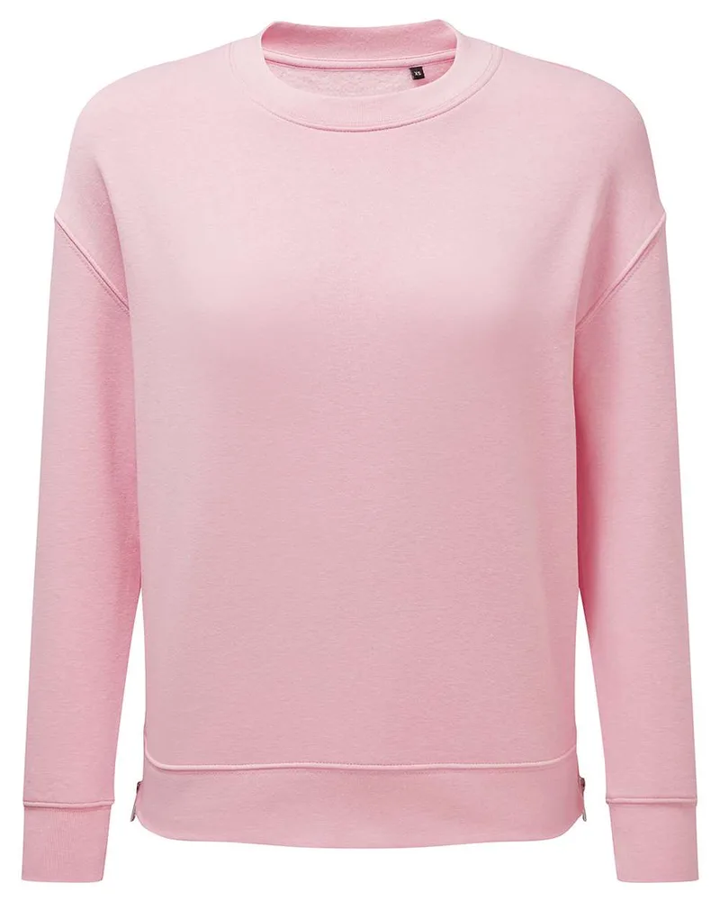 TriDri® Women's Billie Side-Zip Crewneck Sweatshirt view 5