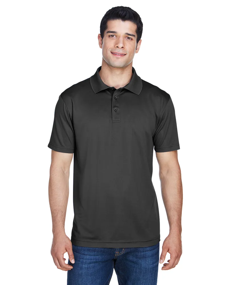 Harriton Men's Polyester Jersey Polo Shirt