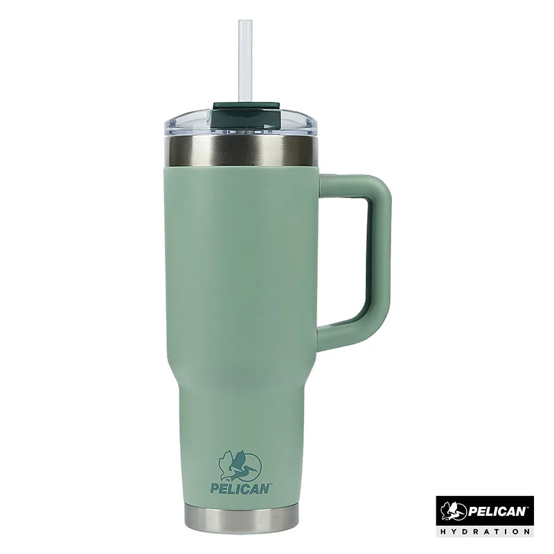 Pelican Porter 40 oz. Recycled Double Wall Stainless Steel Travel Tumbler view 7