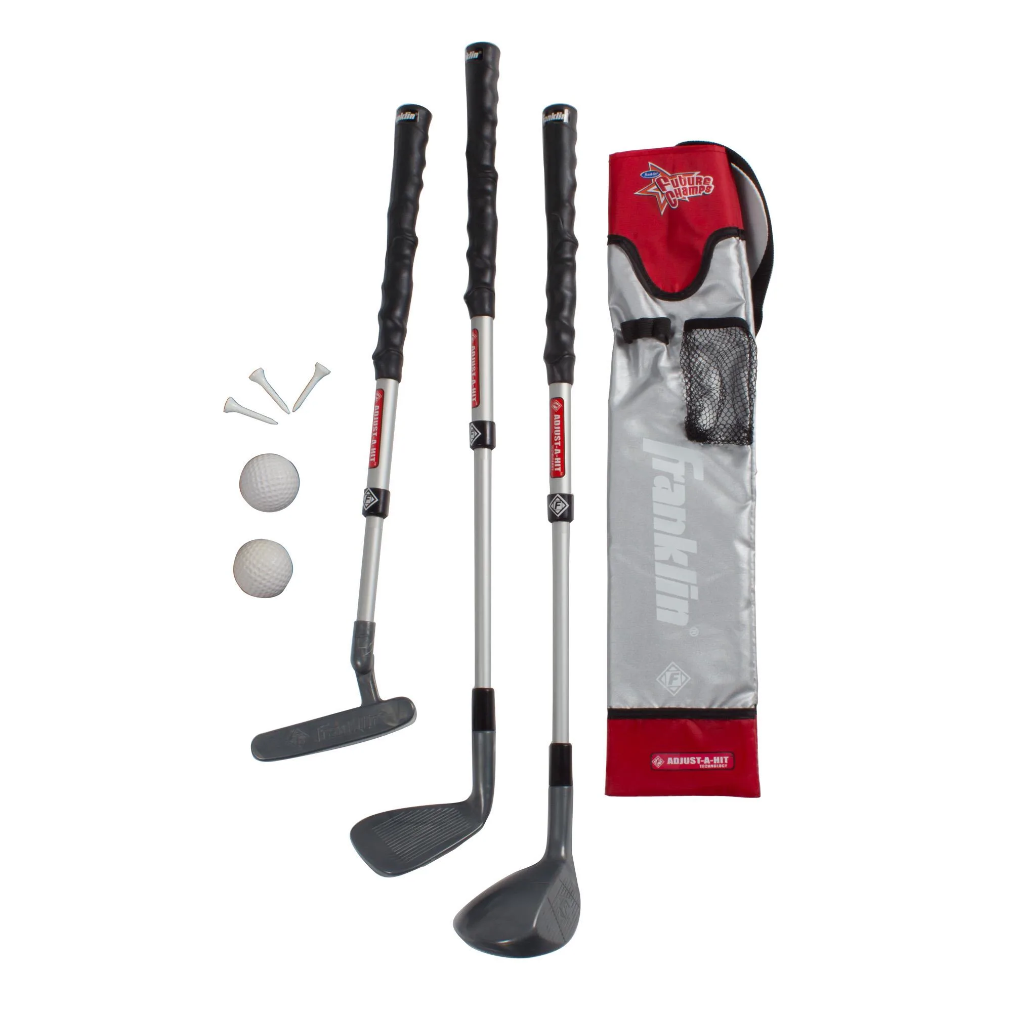 Franklin Sports Youth Golf Set Gray/Red