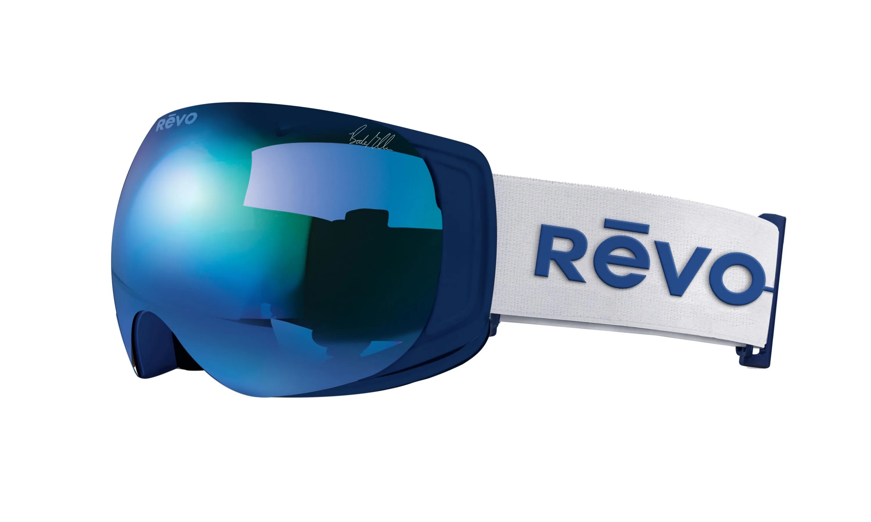 Revo Sunglasses Matte Navy Blue Bode Miller No. 5 Goggles w/Interchangeable Lens