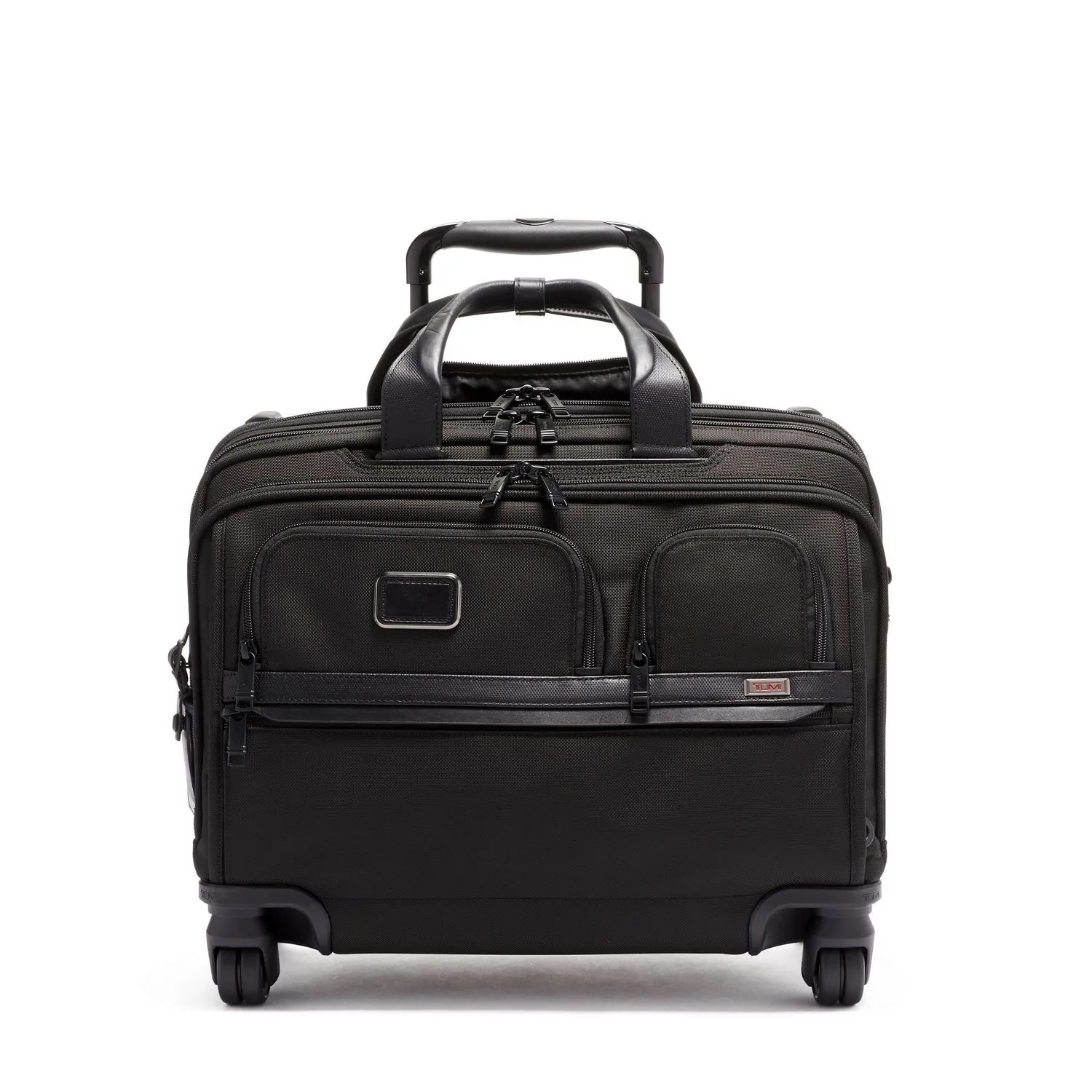 TUMI™ Alpha 3 Deluxe 4 Wheeled Laptop Case Briefcase Bag