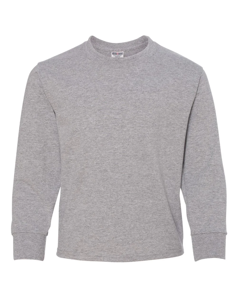 Jerzees® Dri-Power® Youth Long Sleeve 50/50 T-Shirt view 2