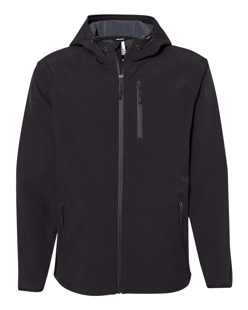Independent Trading Co.® Men's Poly-Tech Soft Shell Jacket view 3