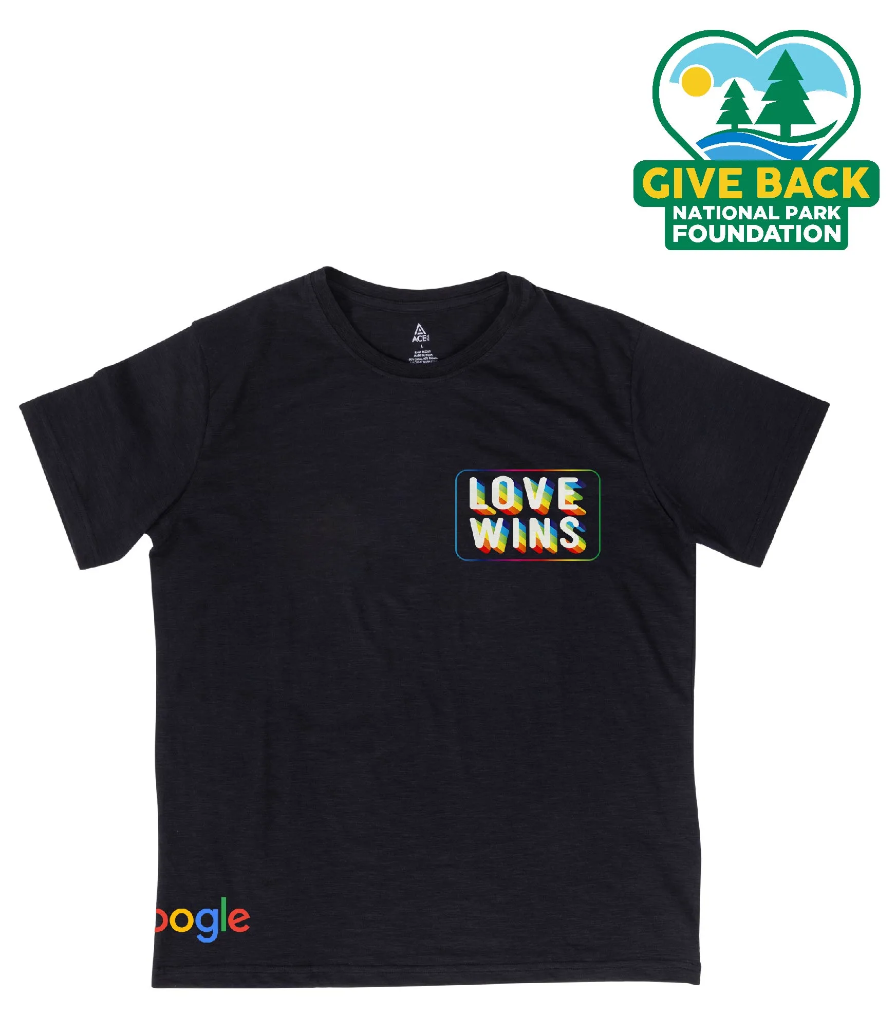 ACE Pride Slub T-Shirt S/S Crew Neck - Unisex