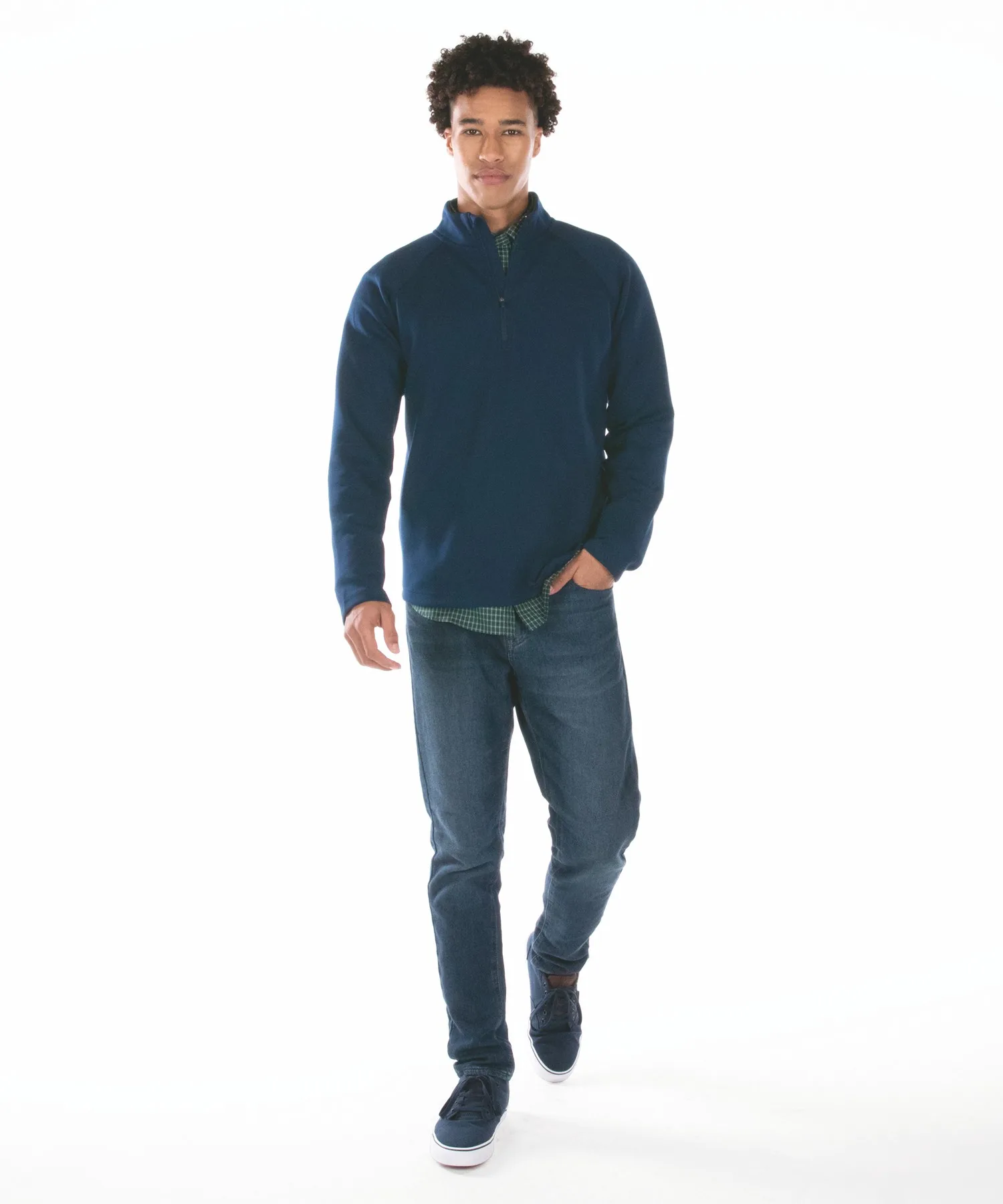 Men's Seaport Quarter Zip Pullover view 2
