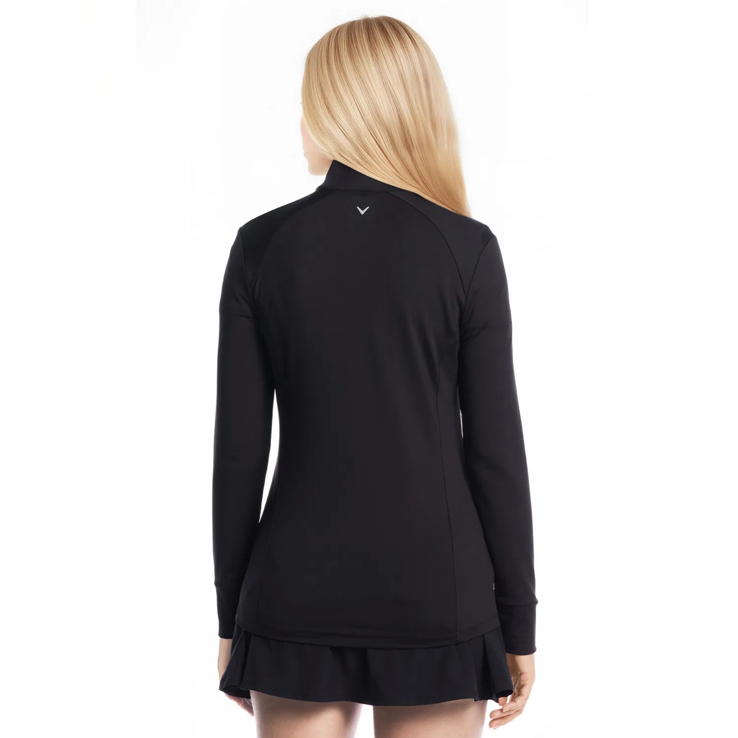 Callaway® UPF50 French Terry Women's Performance 1/4-Zip with Custom Logo view 4