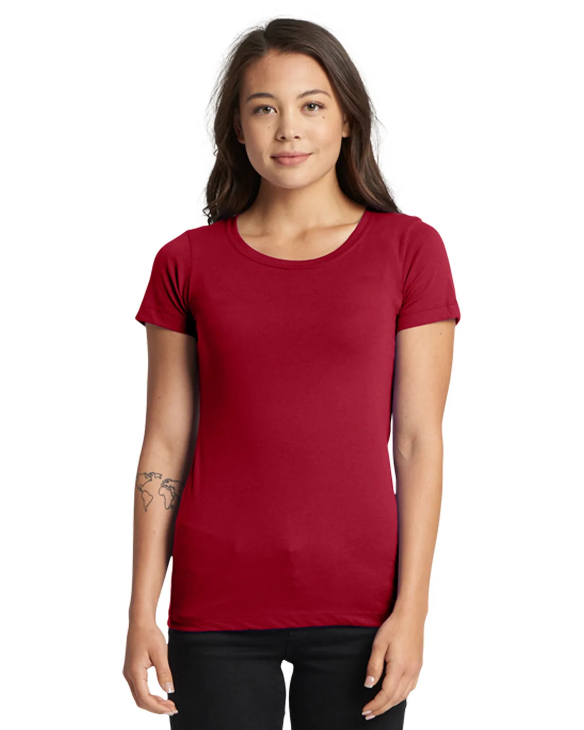 NEXT LEVEL APPAREL Ladies' Ideal T-Shirt view 4
