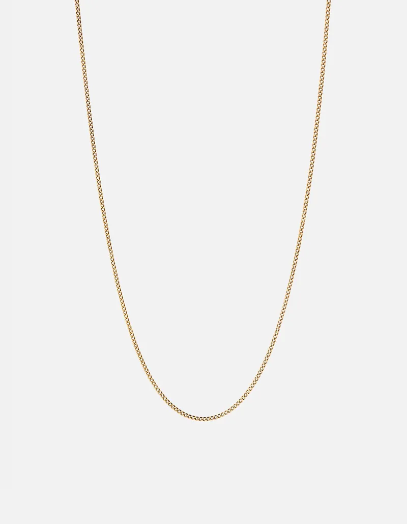 Miansai 1.3 Mm Cuban Chain Necklace Women's
