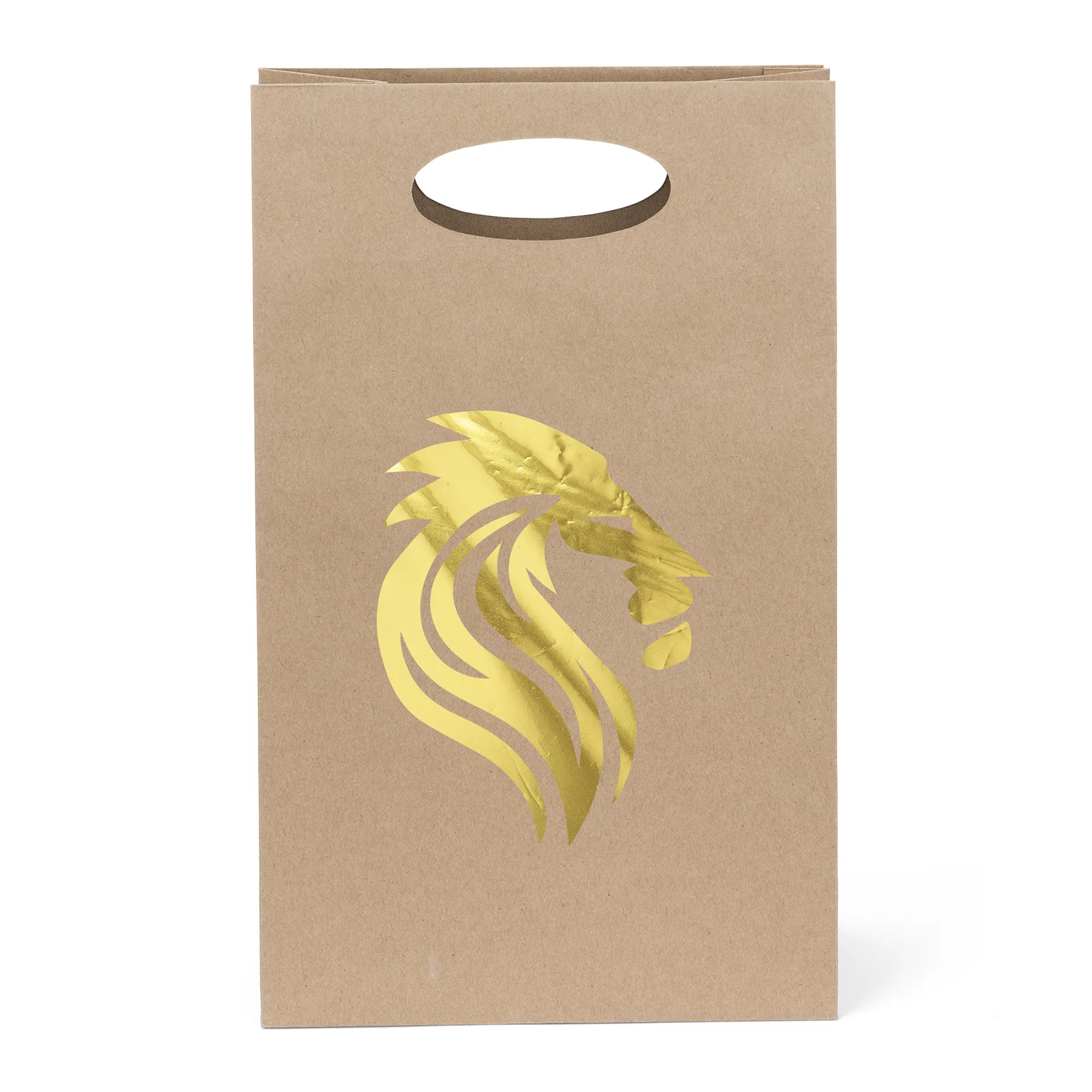 Donna - Eco Die Cut Shoppers - Foil Print (8" x 4" x 13")