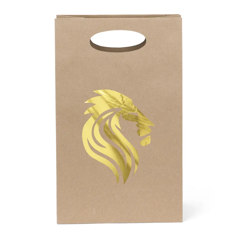 Donna - Eco Die Cut Shoppers - Foil Print (8" x 4" x 13")