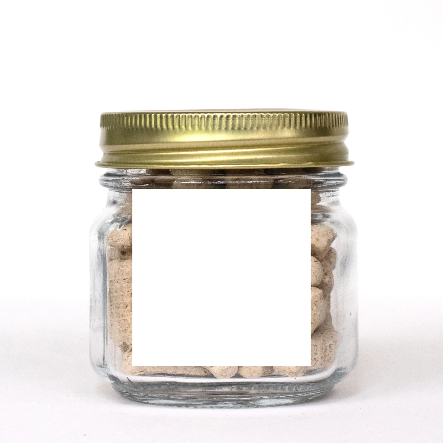 Pint Jar w/ Square Magnet Pet Fill view 2
