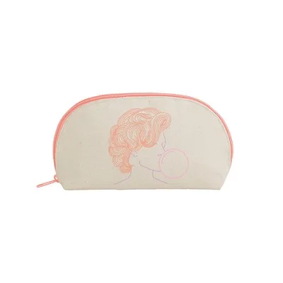 Continued Glam Clam Pouch (Natural Canvas) view 2