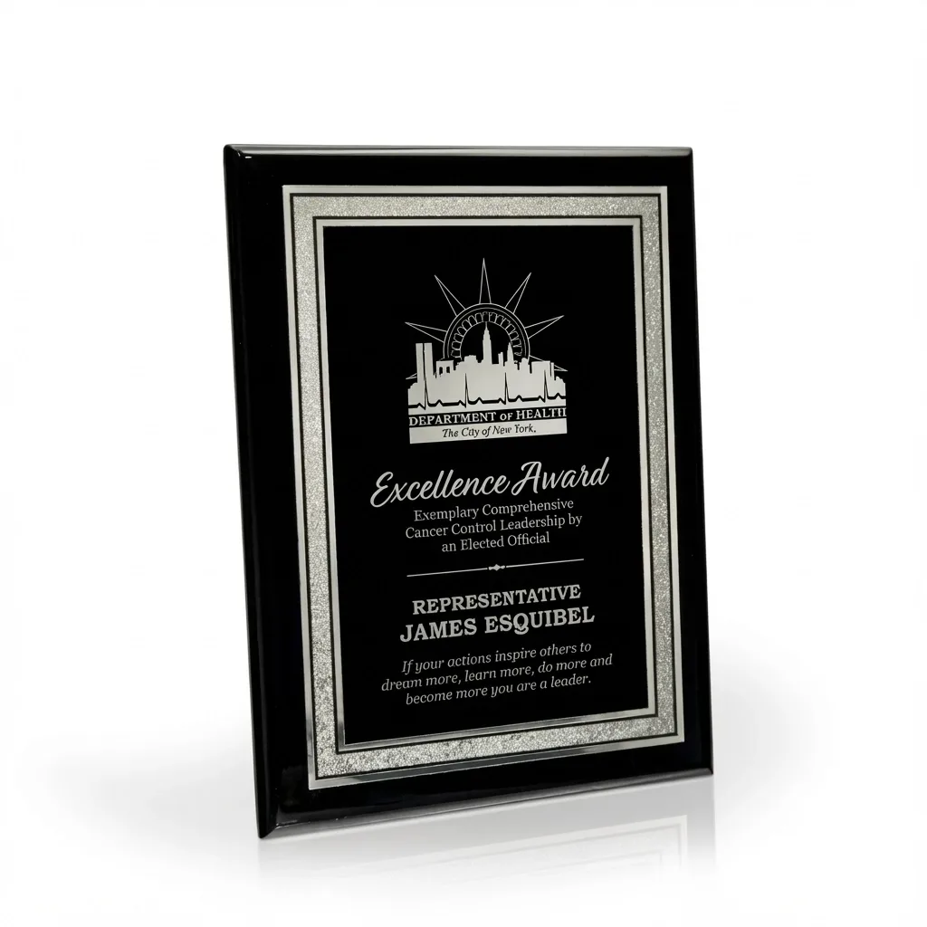 Gregor Black Piano Plaque, view 4