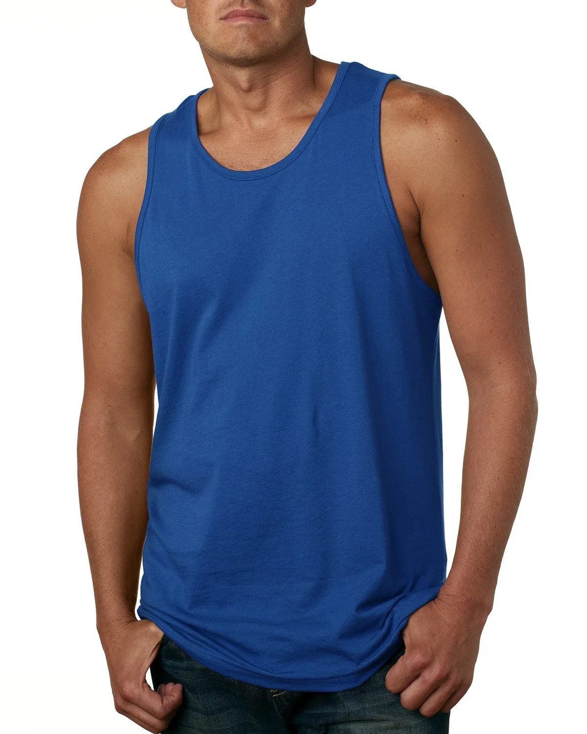 NEXT LEVEL APPAREL Men's Cotton Tank view 7