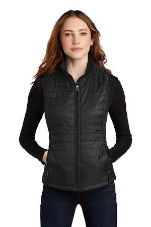 Port Authority ® Women's Packable Puffy Vest view 2