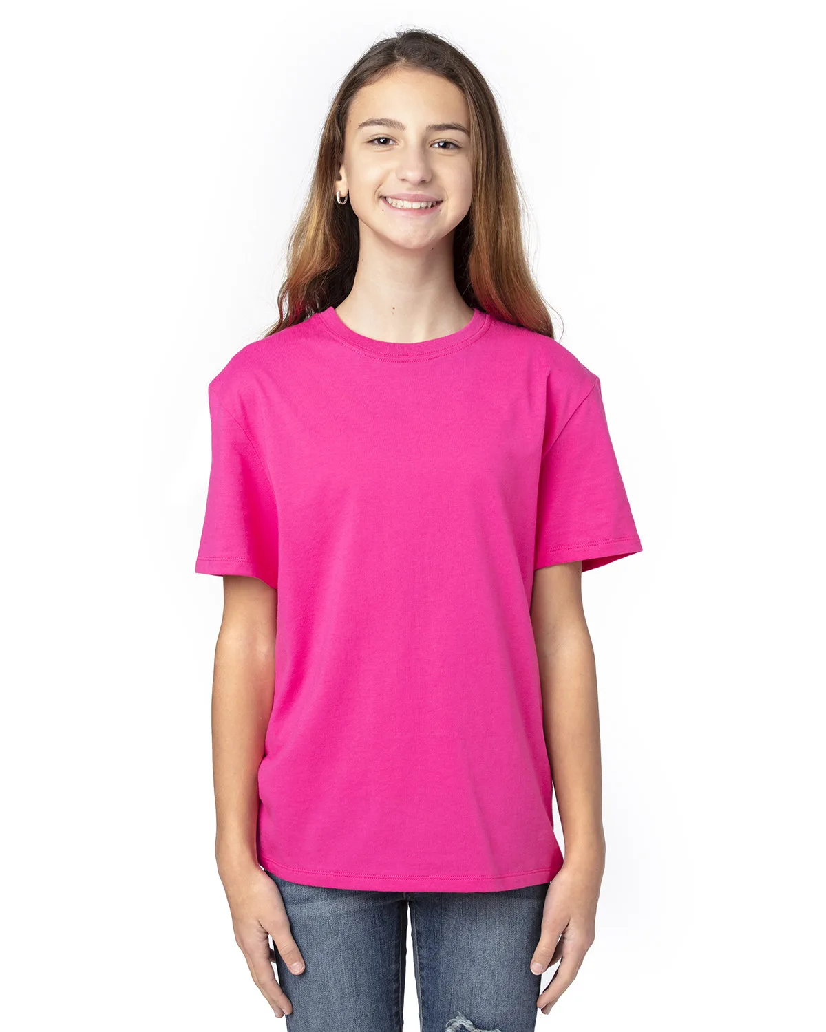 THREADFAST Youth Ultimate CVC T-Shirt view 7