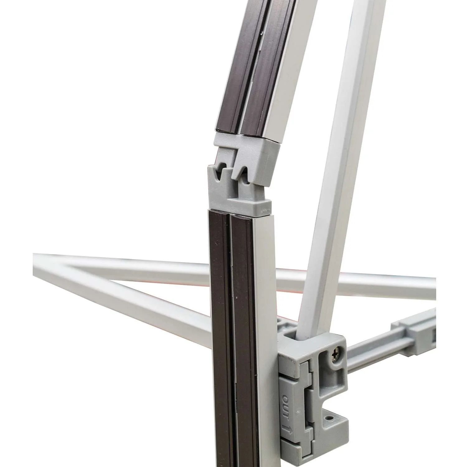 8' Straight Show 'N Rise Floor Display Frame Only view 4