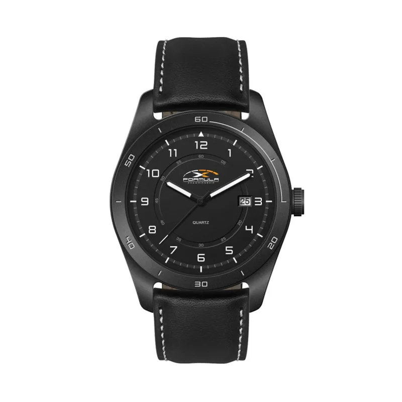 42mm, Ss, Black Case, 3-Hand Mvt, Dte
