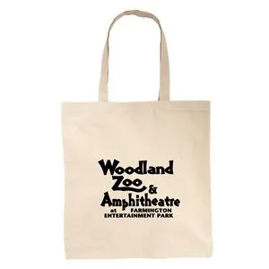 Cotton Canvas Tote Bag - 6 Oz.