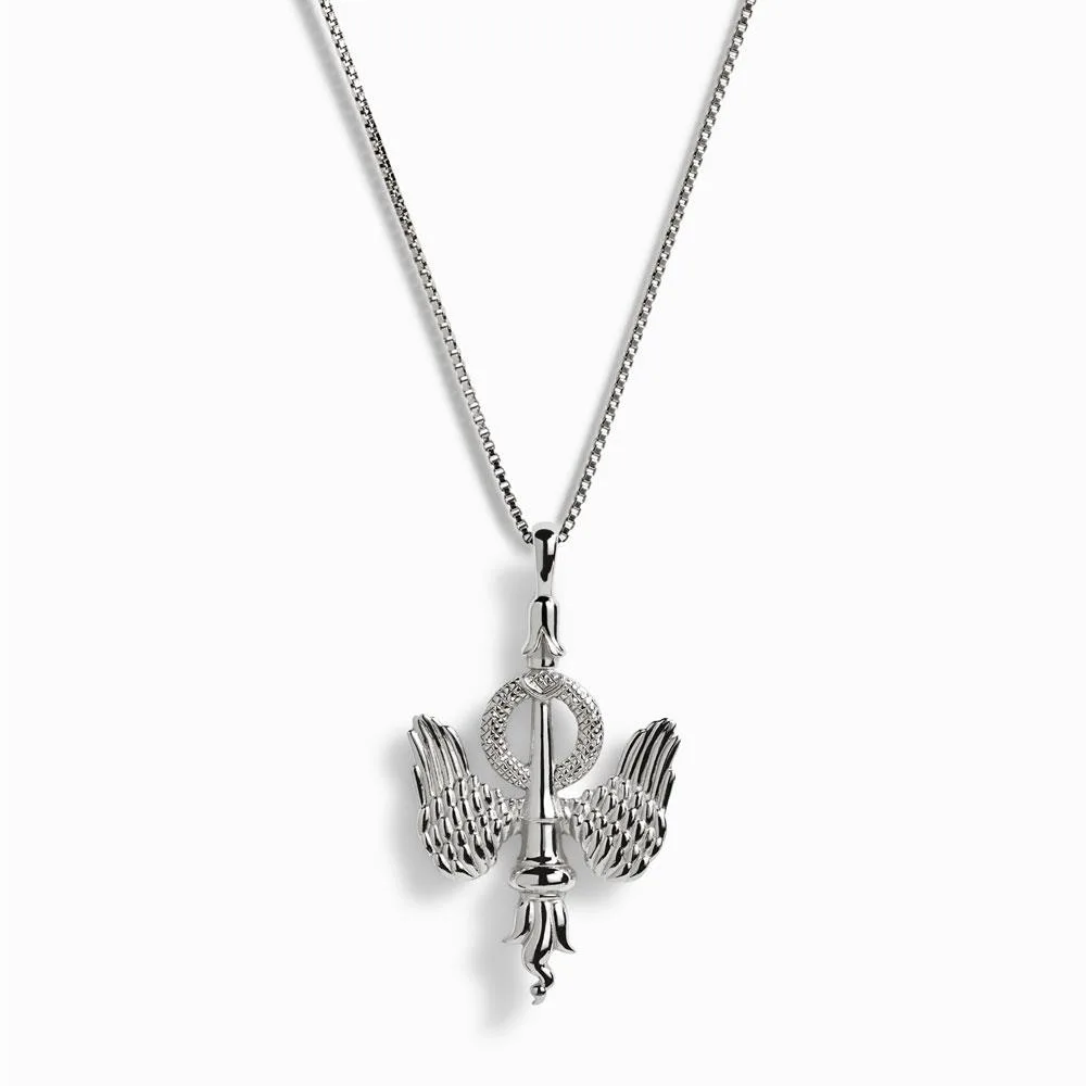Jilco Inc Inverted Torch Necklace - Sterling Silver