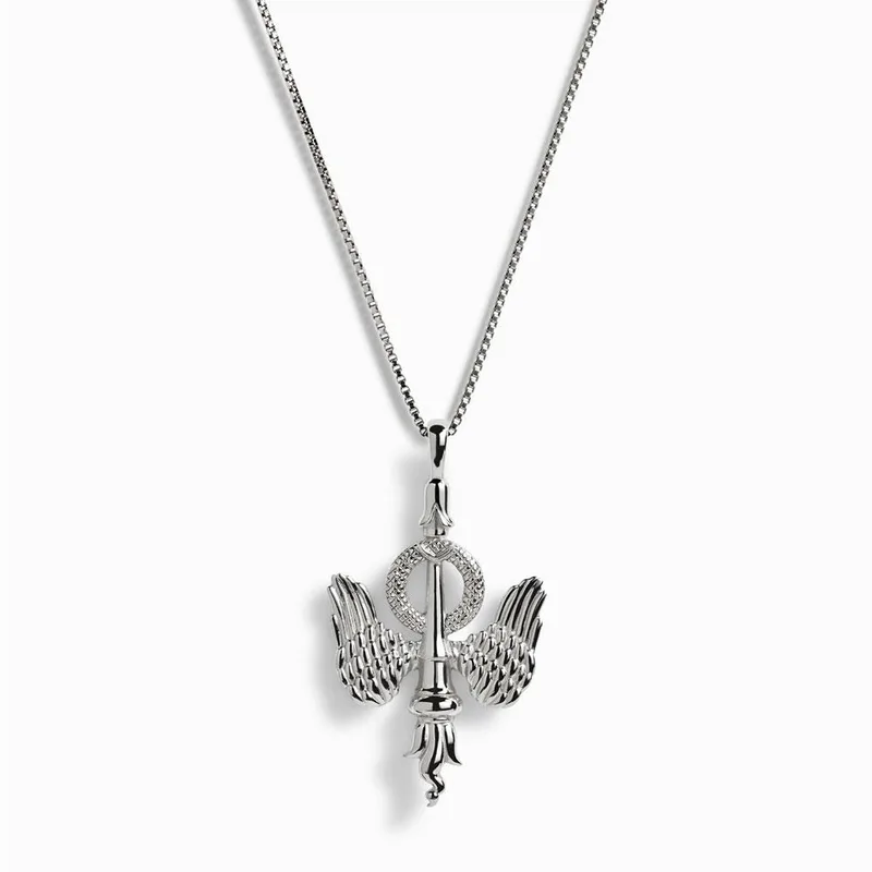 Jilco Inc Inverted Torch Necklace - Sterling Silver