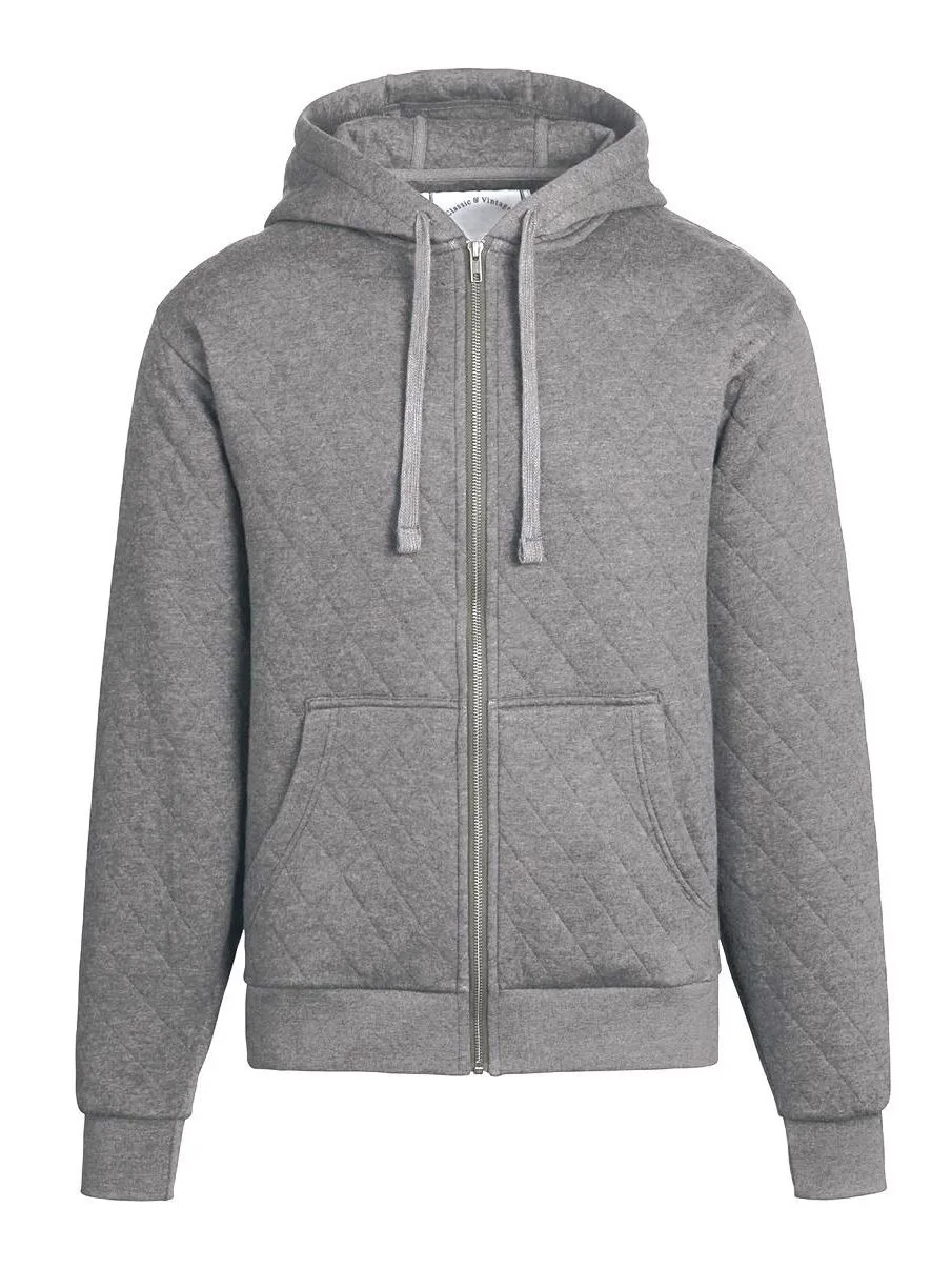 Men's Kingsley Quilted Fleece Hoodie