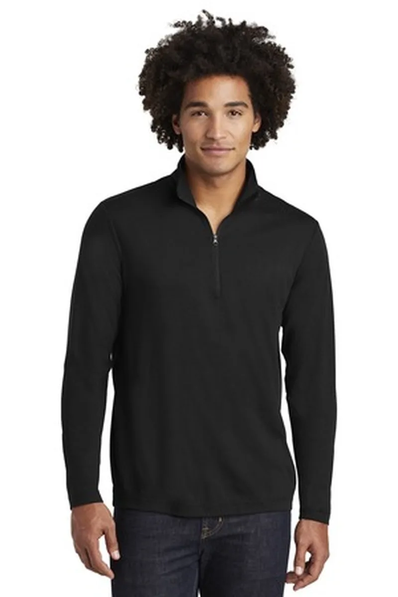 Sport-Tek ® PosiCharge ® Tri-Blend Wicking 1/4-Zip Pullover.