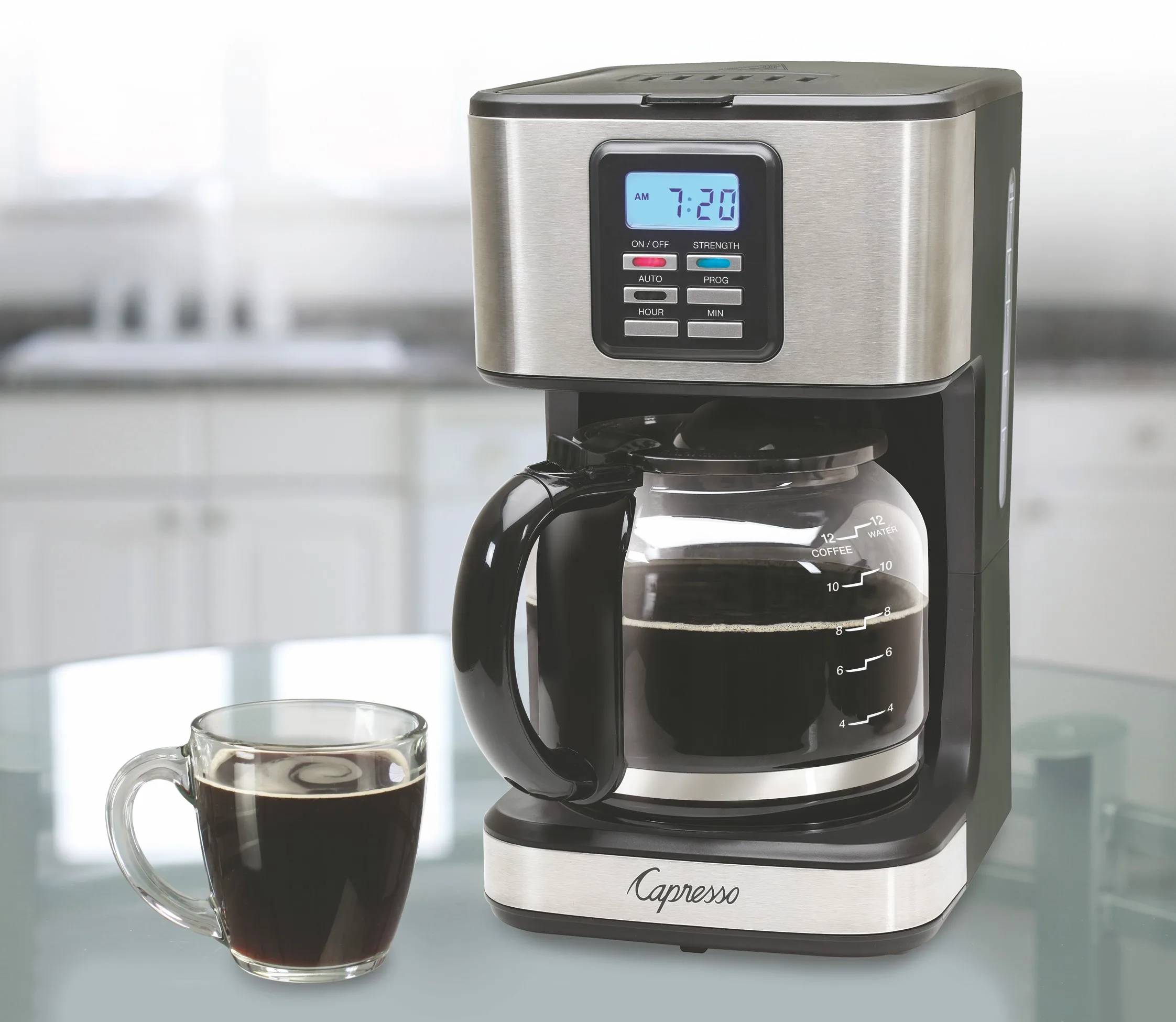 Capresso Sg220 12-Cup Coffee Maker