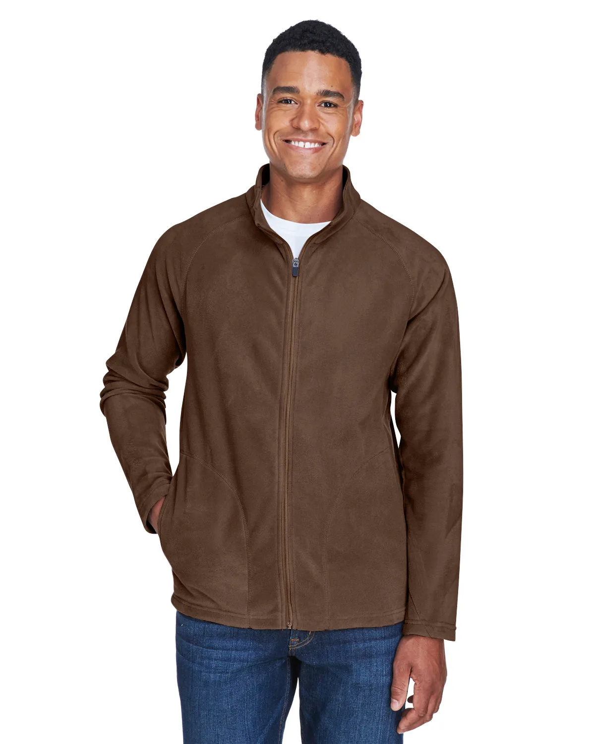 Team 365 Men's Campus Microfleece Jacket view 2