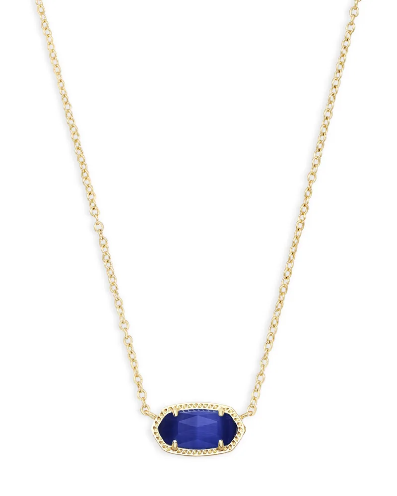 Kendra Scott Elisa Cobalt Short Pendant Necklace