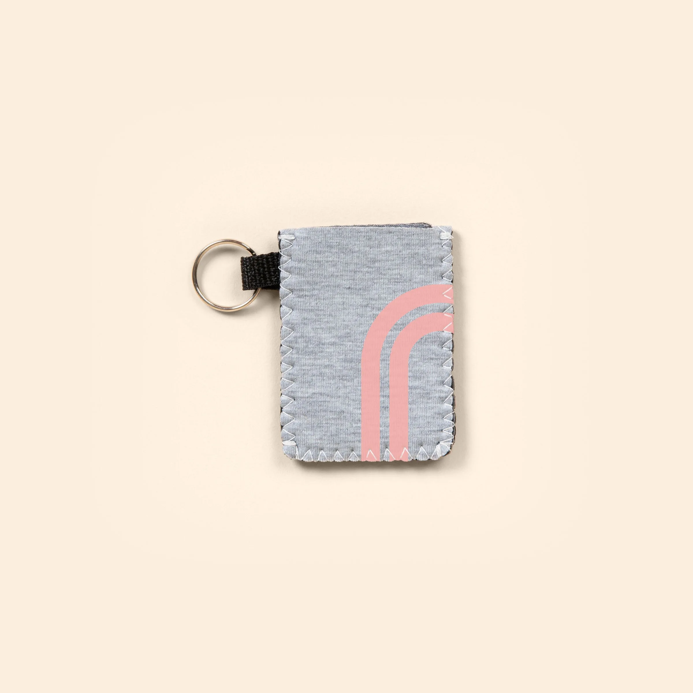 Heathered Jersey Knit Neoprene Card Guardian view 5