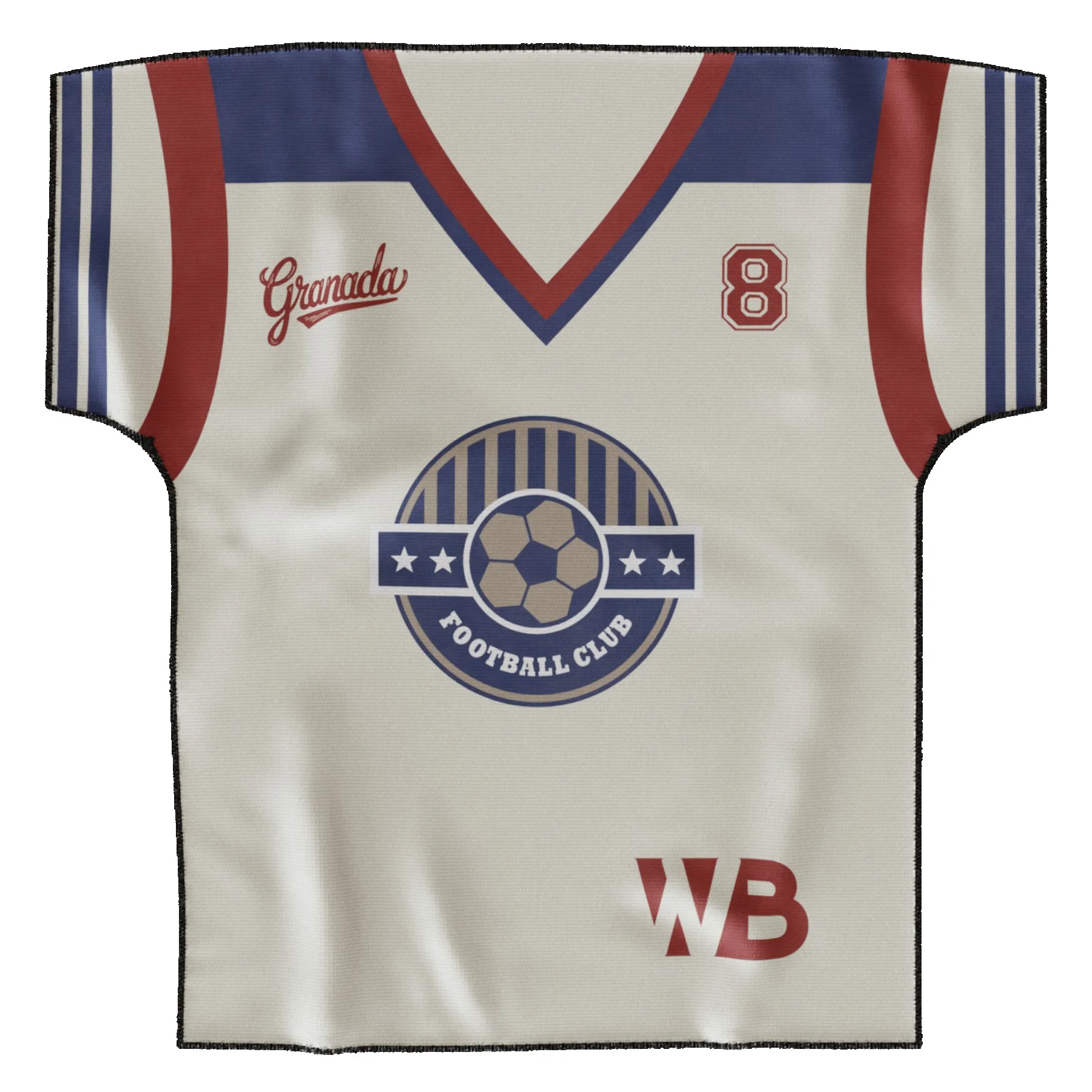Jersey Cooling Towel- Football view 2