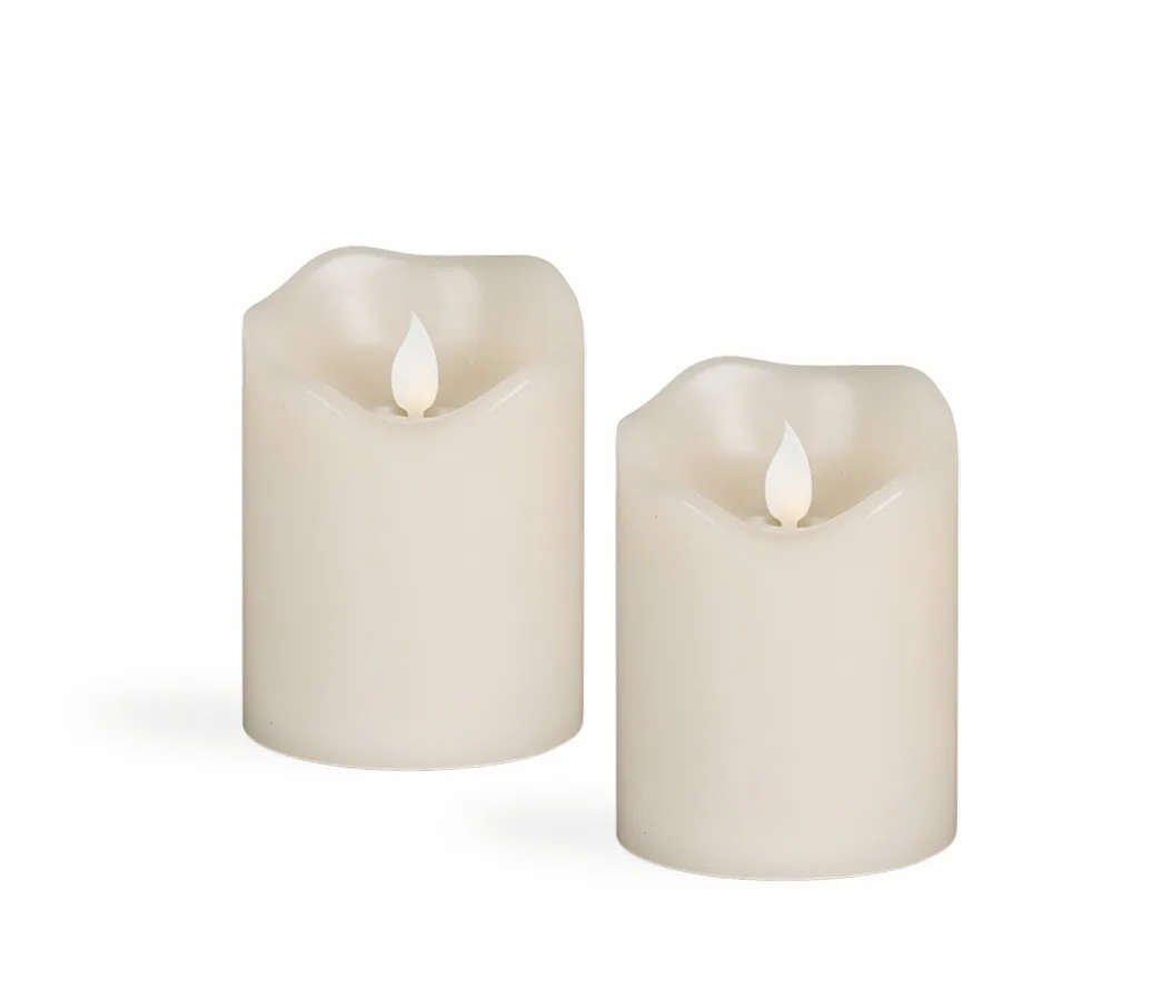 Everlasting Glow 4" Motion Flame Candle Set