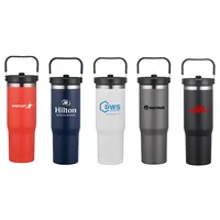 30 Oz. Double Wall Mug w/Handle — Black